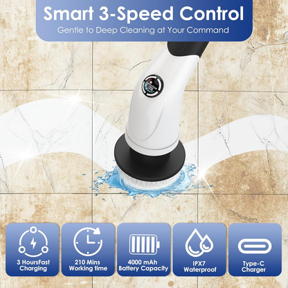 OrbitClean™ - Wireless Electric Spin Scrubber